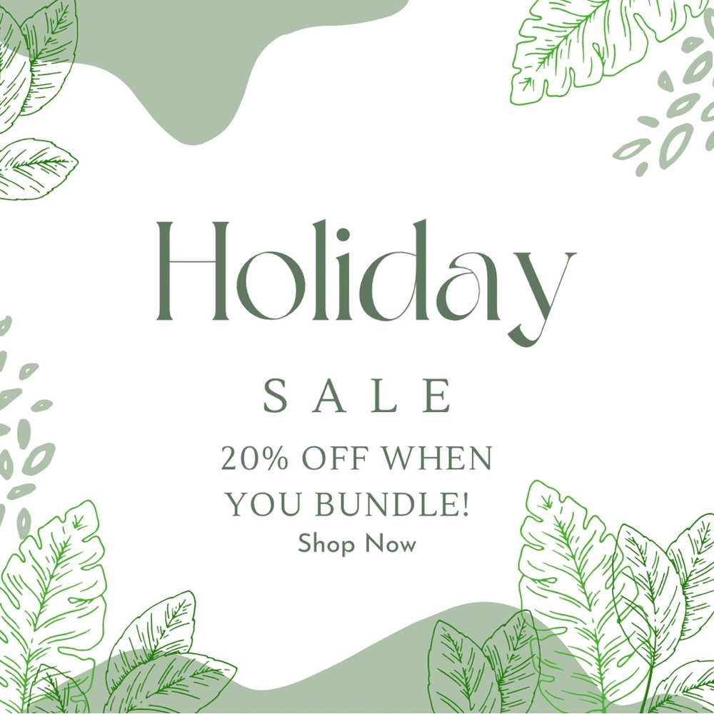 20% OFF when you bundle 2 items or more!